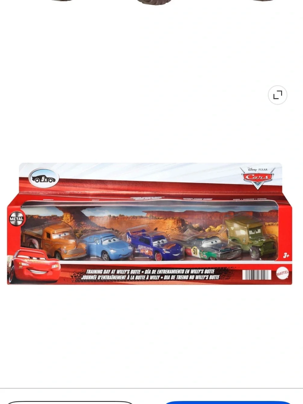 Disney Pixar Cars Die-Cast Assorted Character 5 pack, Traveling team